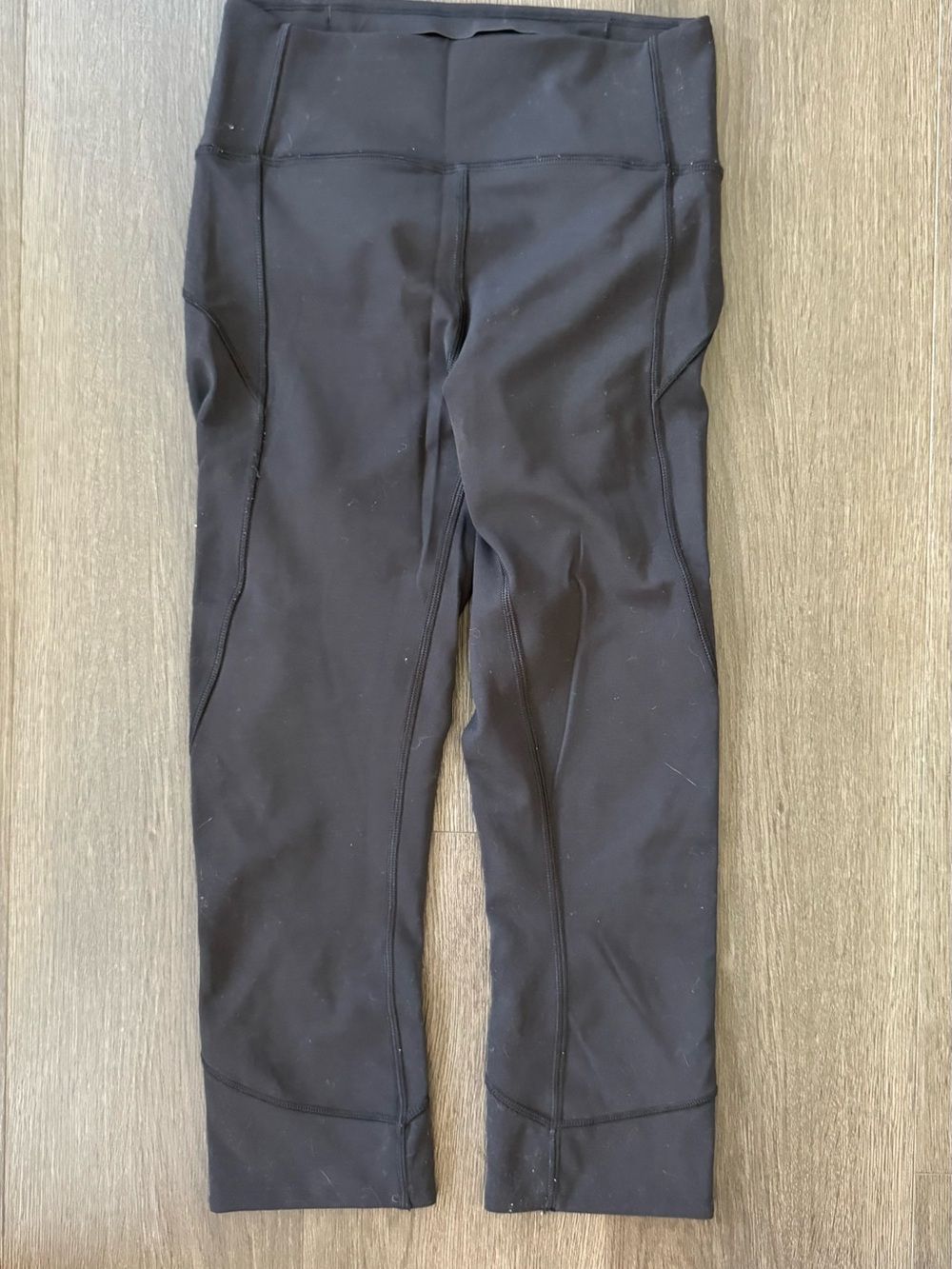 High-Rise Black Active Leggings - Picture 3 of 3